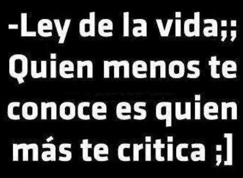 ley de la vida