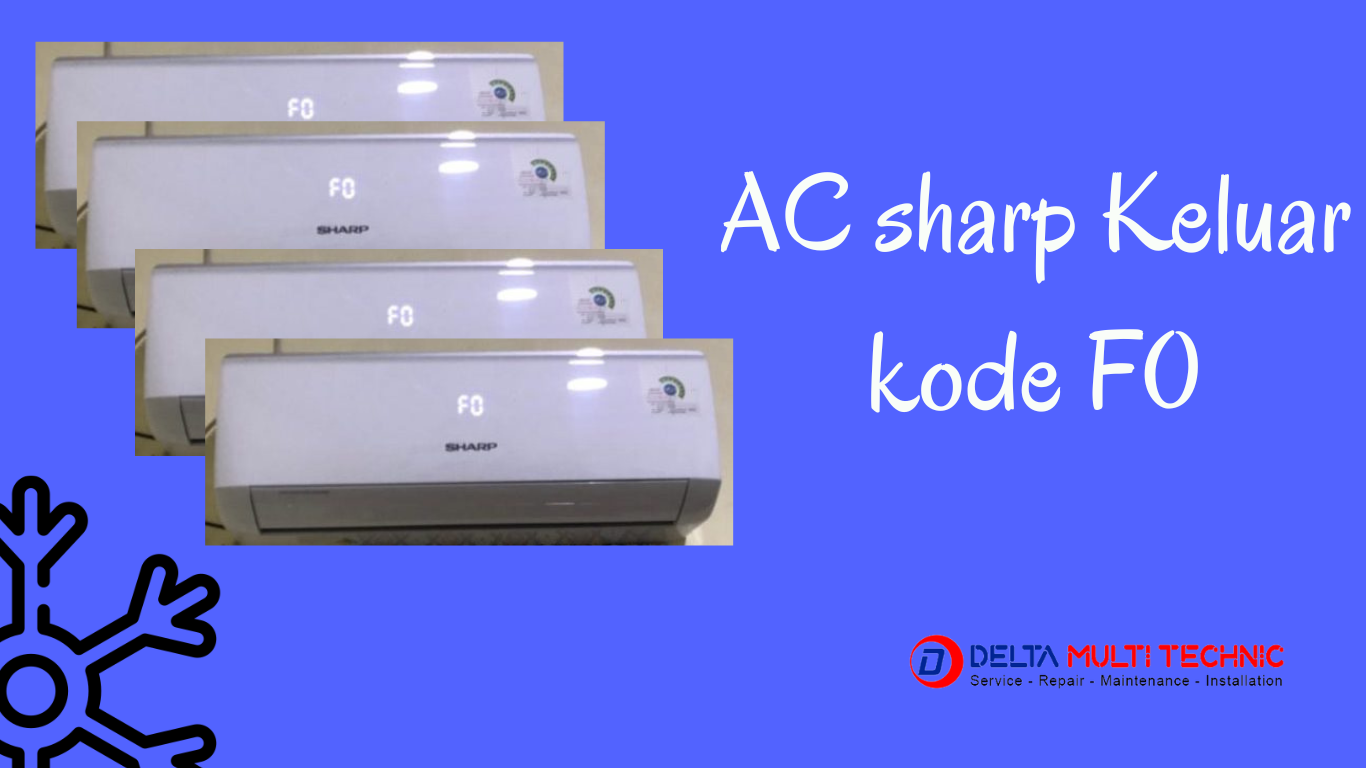 kode error ac sharp F0