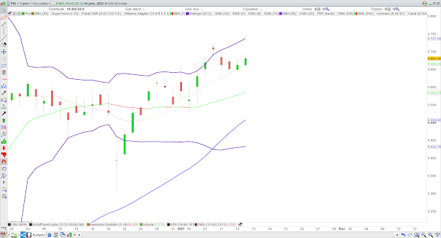 Analyse technique du CAC40. 15/01/21