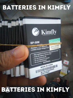 Batteries in Kimfly