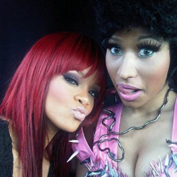 rihanna and nicki minaj living together. 2011 rihanna ft nicki minaj