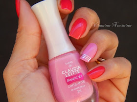 Esmaltes Nail Plus Glam Pink e Beauty Color as Máscaras