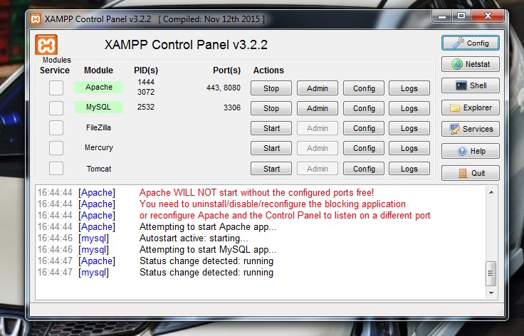 Export dan Import Database MySQL 