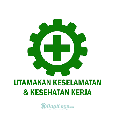 Kesehatan dan Keselamatan Kerja (K3) Logo vector