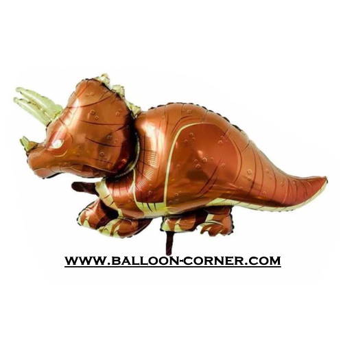 Balon Foil Dinosaurus Triceratops