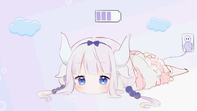 Kanna Charging Wallpaper Engine | Download Wallpaper ...