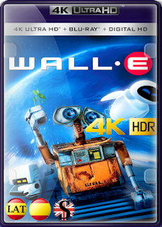 WALL·E (2008) REMUX 4K UHD HDR LATINO/ESPAÑOL/INGLES