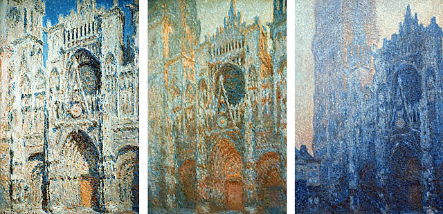 peinture cathedrale de rouen