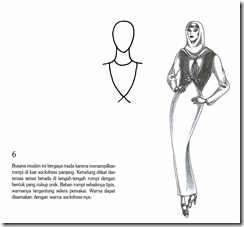 desain jahitan baju muslimah