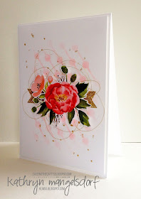 Stampin' Up! Birthday Bouquet Designer Series Paper, Birthday Card created by Kathryn Mangelsdorf