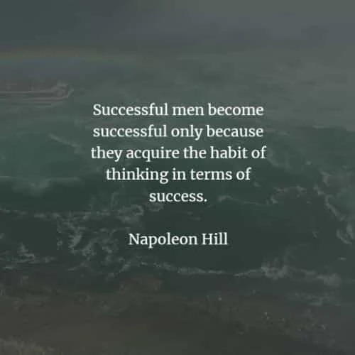 Famous quotes and sayings by Napoleon Hill