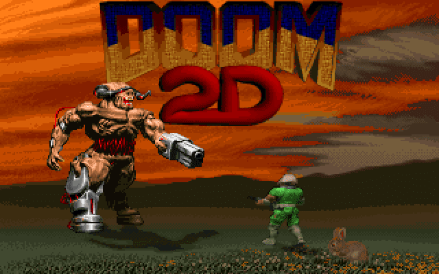 DOOM 2D title