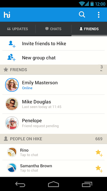 hike Messenger apk