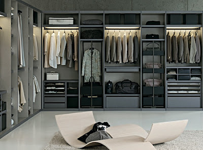 Quartos de Roupa/ Closets - Ambientes e Cores