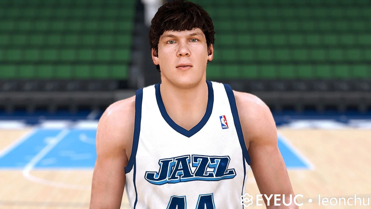 NBA 2K23 Kyrylo Fesenko Retro Cyberface