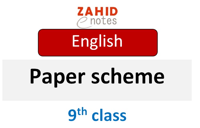 9th class english paper scheme paper pattern 2022 punjab board