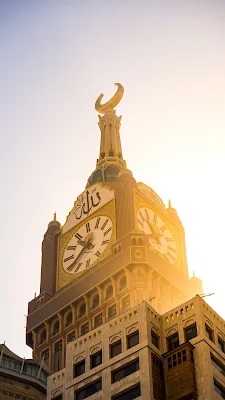 خلفيات اسلامية للموبايل، برج الساعة في مكة المكرمة