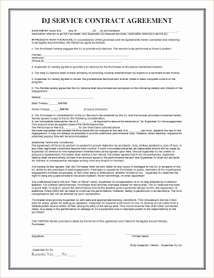  Contract agreement Format 05