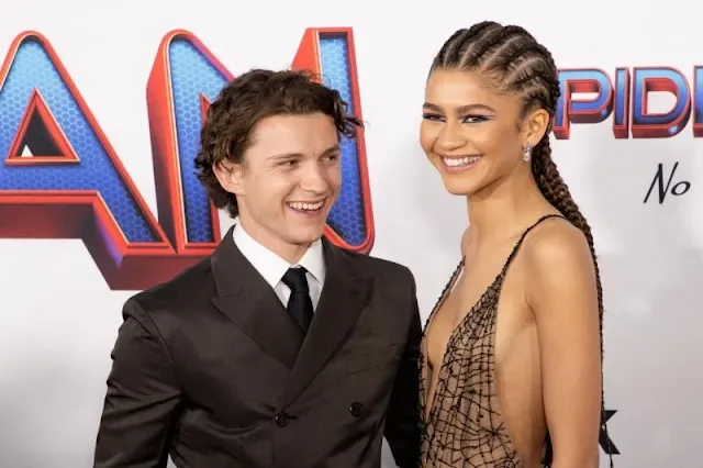 Tom Holland & Zendaya spotted walking through louvre in Paris