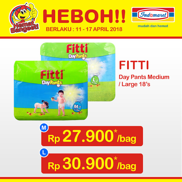 Katalog Harga Promo INDOMARET Promo Heboh Mingguan 11 - 17 April 2018