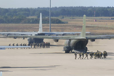 Falcon Leap exercise Netherlands