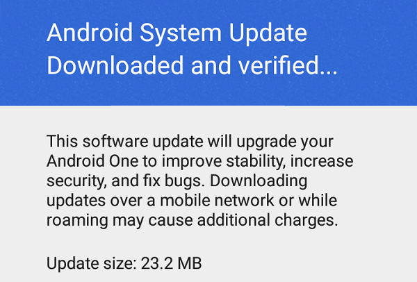 Android-one-May-Security-update
