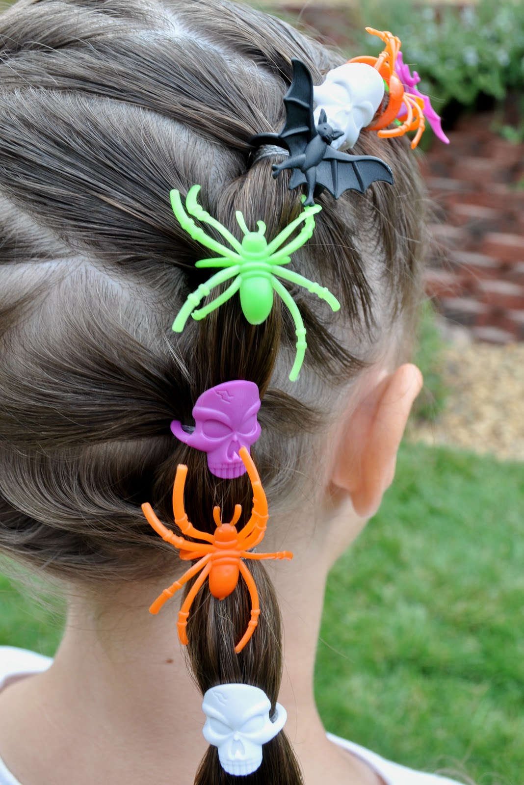 Princess Piggies Halloween  Hairdos Spider Rings