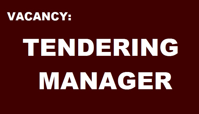 Tendering Manager ($1,500 - $2,800 USD)