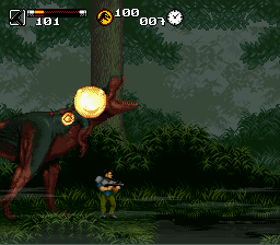 Roms de Super Nintendo Jurassic Park II - The Chaos Continues (USA) INGLES descarga directa