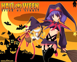 Anime Halloween Girls Wallpapers