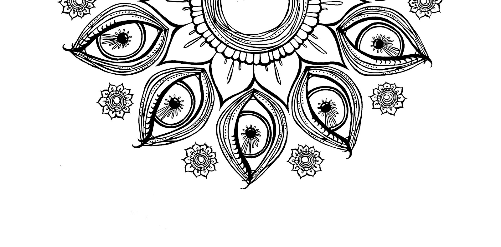 Download ispywithmycraftyeyes: Eye Mandala Finished!!!!!