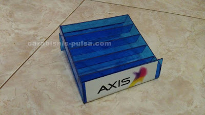 Tempat Perdana Warna Logo Operator warna Biru Axis