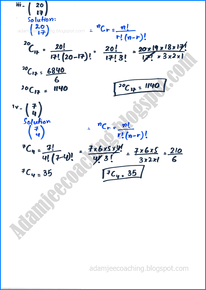 permutation-combination-and-probability-exercise-6-3-mathematics-11th