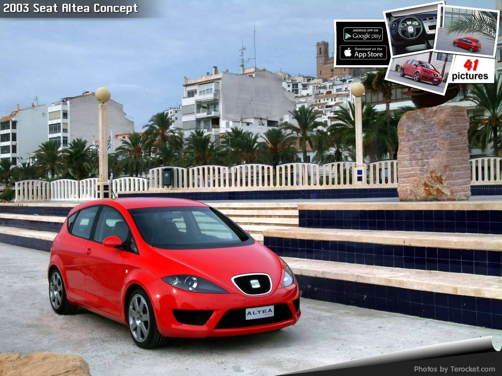 Hình ảnh xe ô tô Seat Altea Concept 2003 & nội ngoại thất