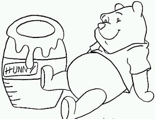 Dibujos de Winnie Pooh para Pintar, parte 6