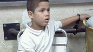 Wilson Reyes de  7 años de edad fue esposado 
