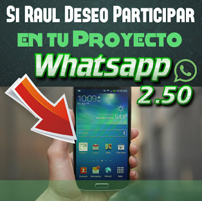 Gana Dinero con Whatsapp 2.50