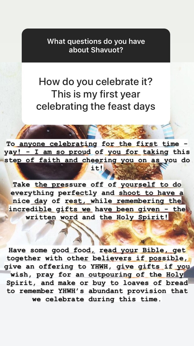 How to celebrate Shavuot for the first time | Land of Honey