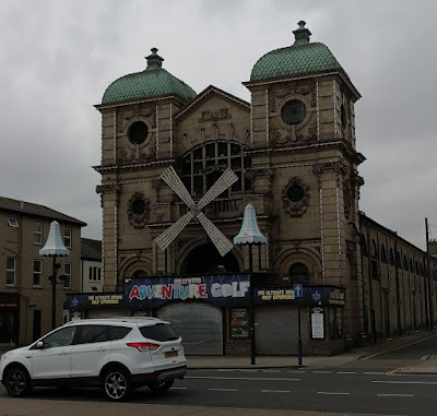 Indoor adventure golf course at The Windmill Theatre in Great Yarmouth. Photo by Christopher Gottfried, October 2020