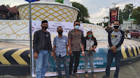 Hari ke 4 Puasa Ramadhan LSM LPKN dan LSM Lidik Bagikan Takjil dan Masker di Jantung Kota Soppeng