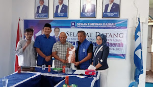 Maju di Pilkada Agam, Amril Jambak Daftar ke Tiga Parpol