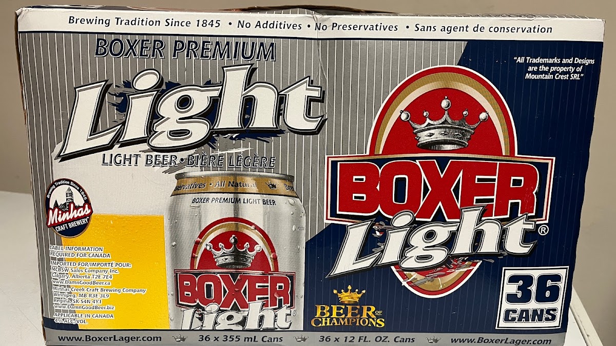 Beer The Week - Boxer Premium Light