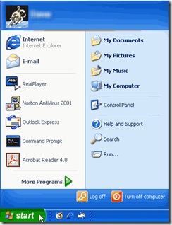 xp-start-menu