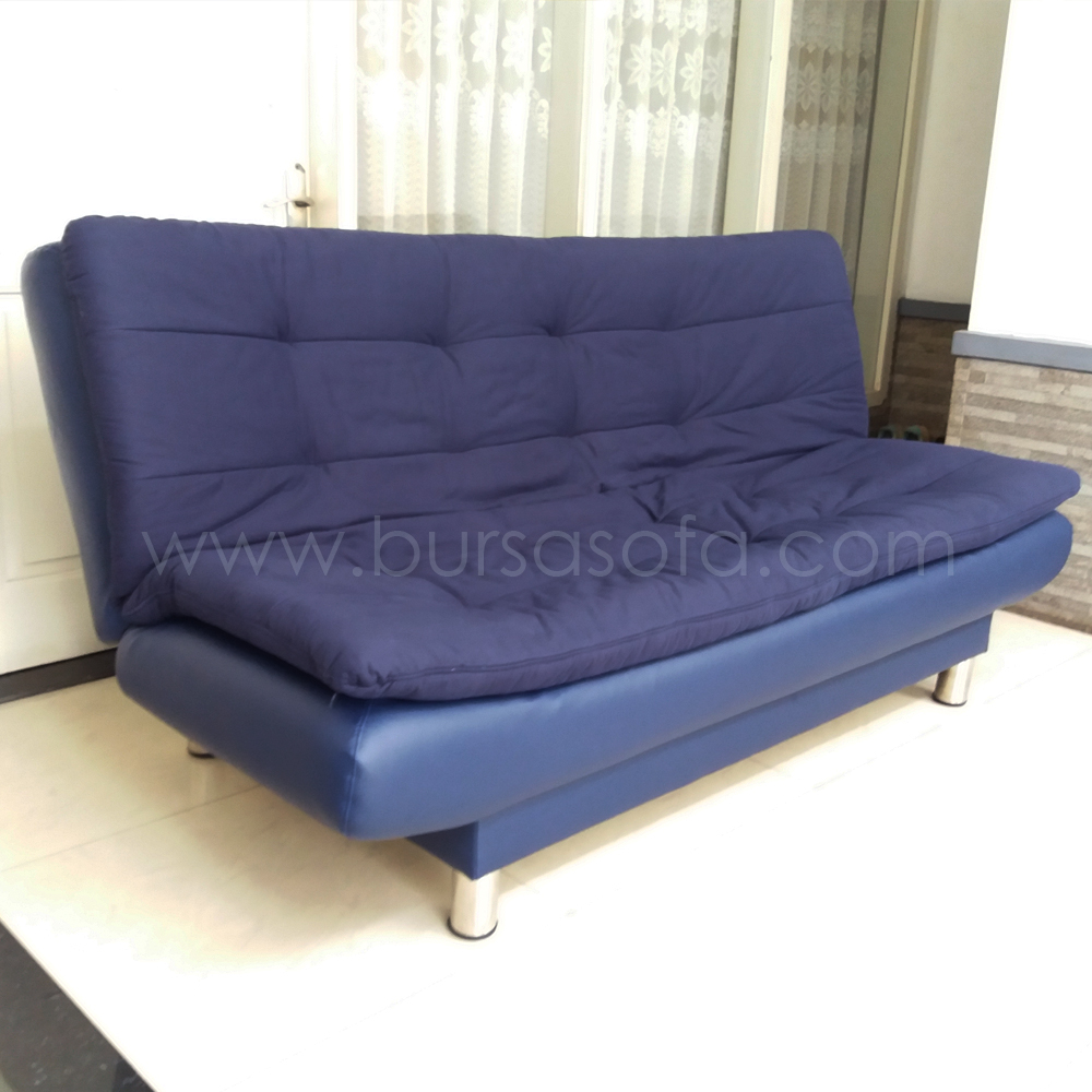 Sofa Bed Chelsea Navy Blue BURSA SOFA