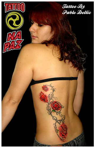 Latest Rose Tattoos Designs