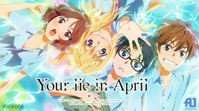 Your Lie in April animé à voir sur Netflix