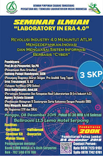 Seminar Ilmiah Laboratory in Era 4.0 Patelki DPC Tangerang 1212