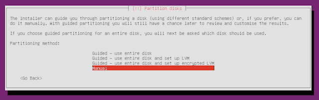 Ubuntu Minimal CD partitioning