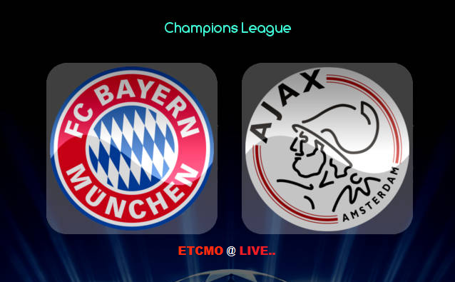 Bayern Munich vs Ajax Kick-off time, team news, odds, predictions & match preview - Live [02/Oct/2018]