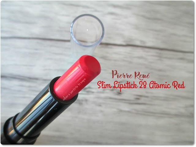 Slim Lipstick de Pierre René: 28 Atomic Red